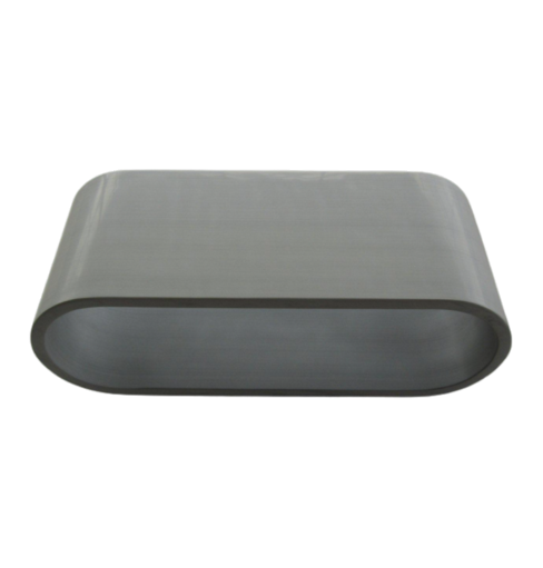 Coffee Table, Oval, Grey, 140x50x42cm